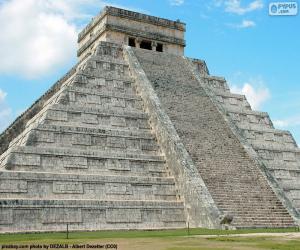 пазл Пирамида Кукулькана, Мексика